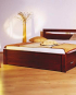 Manželská postel s kvalitní lehací plochou